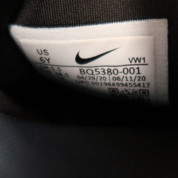 Nike Shoes Kids 6 Binzie Boot GS Puddle Protect Black Bright Crimson Speckled - Picture 6 of 13